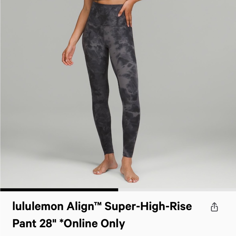 Lululemon align Super-High-Rise Pant 28’’